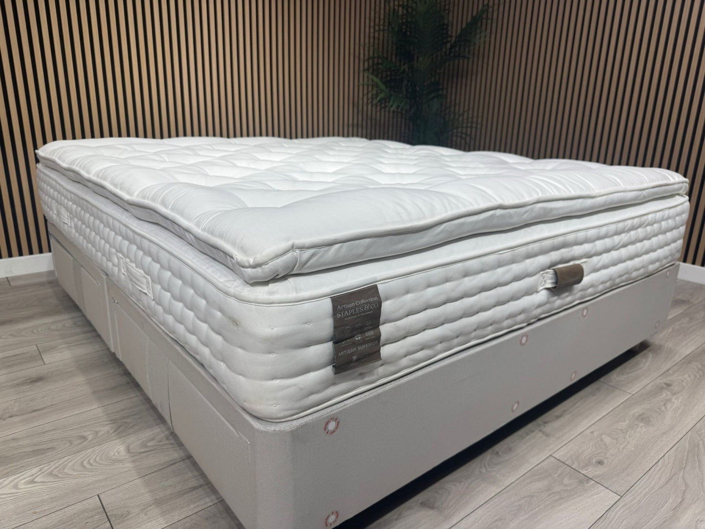 Staples and Co Artisan INDULGENCE Medium Mattress, 6ft Superking - RRP £1,999