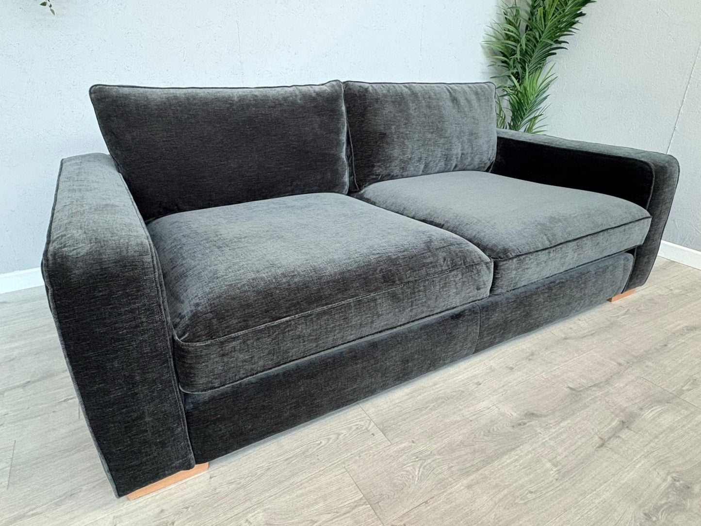 Sofology CAVALLI Fabric Large 3 Seater Sofa, Slate  - RRP £3,499