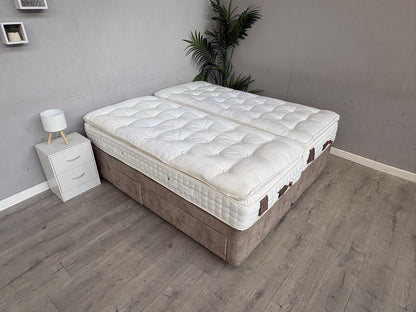 Staples Artisan Pure INDULGENCE / OPULENCE Zip & Link Mattress, 6ft Superking