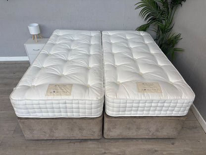 HYPNOS Inspired By Nature 02 6ft Superking Zip & Link Mattress, Med - RRP £3,699