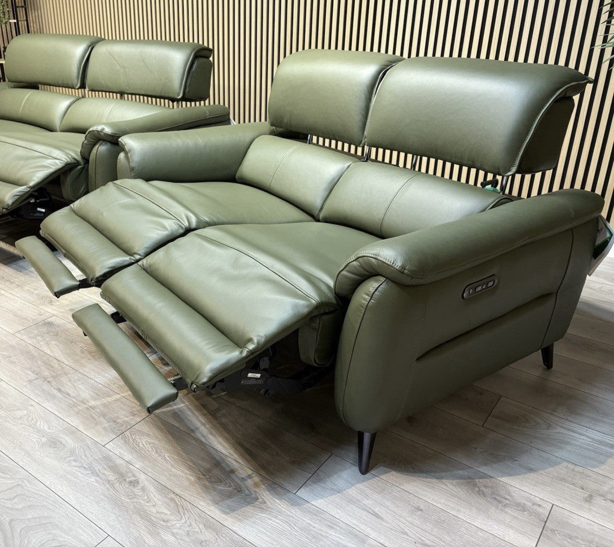 Furniture Village JUDE Style Leather 2 Seater Sofa - RRP £1795