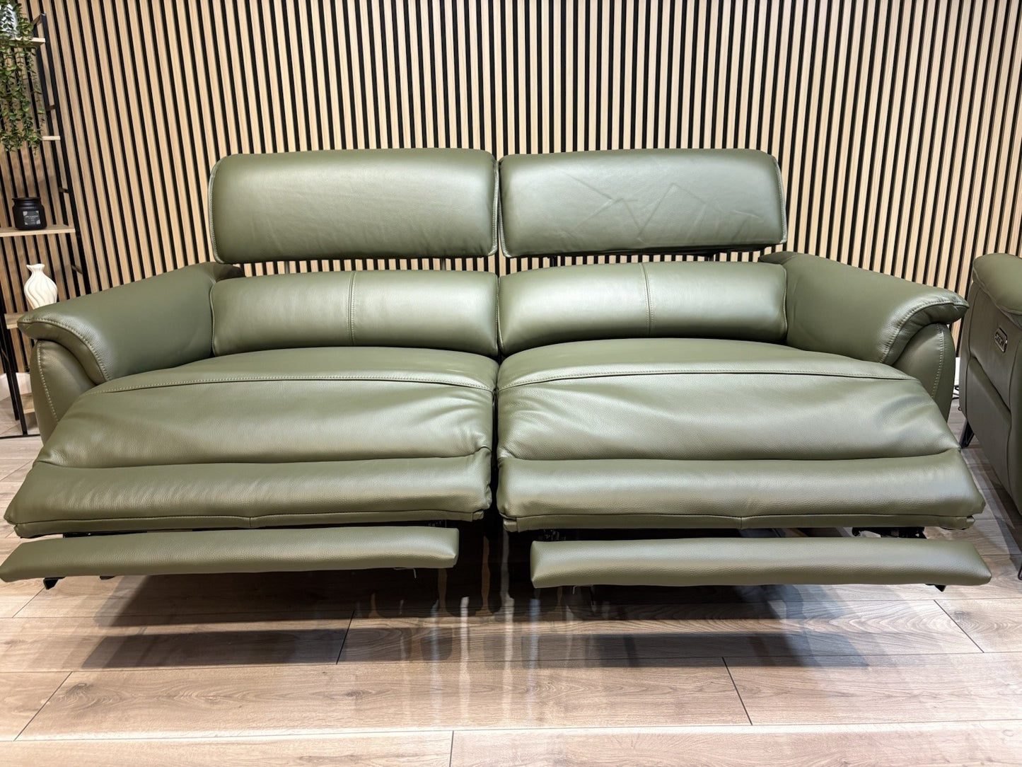 Furniture Village JUDE Style Leather 3 + 2 Seater Power Sofa Set - RRP £4,690