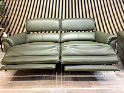 Furniture Village JUDE Style Leather 3 + 2 Seater Power Sofa Set - RRP £4,690