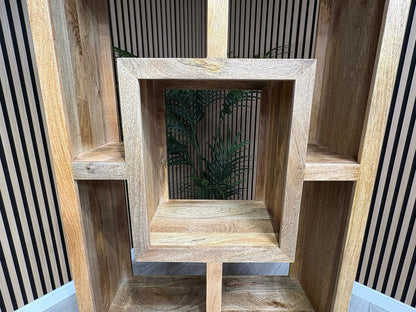NEXT Sample - Cuba Mango Wood Display Cabinet - RRP: £1095