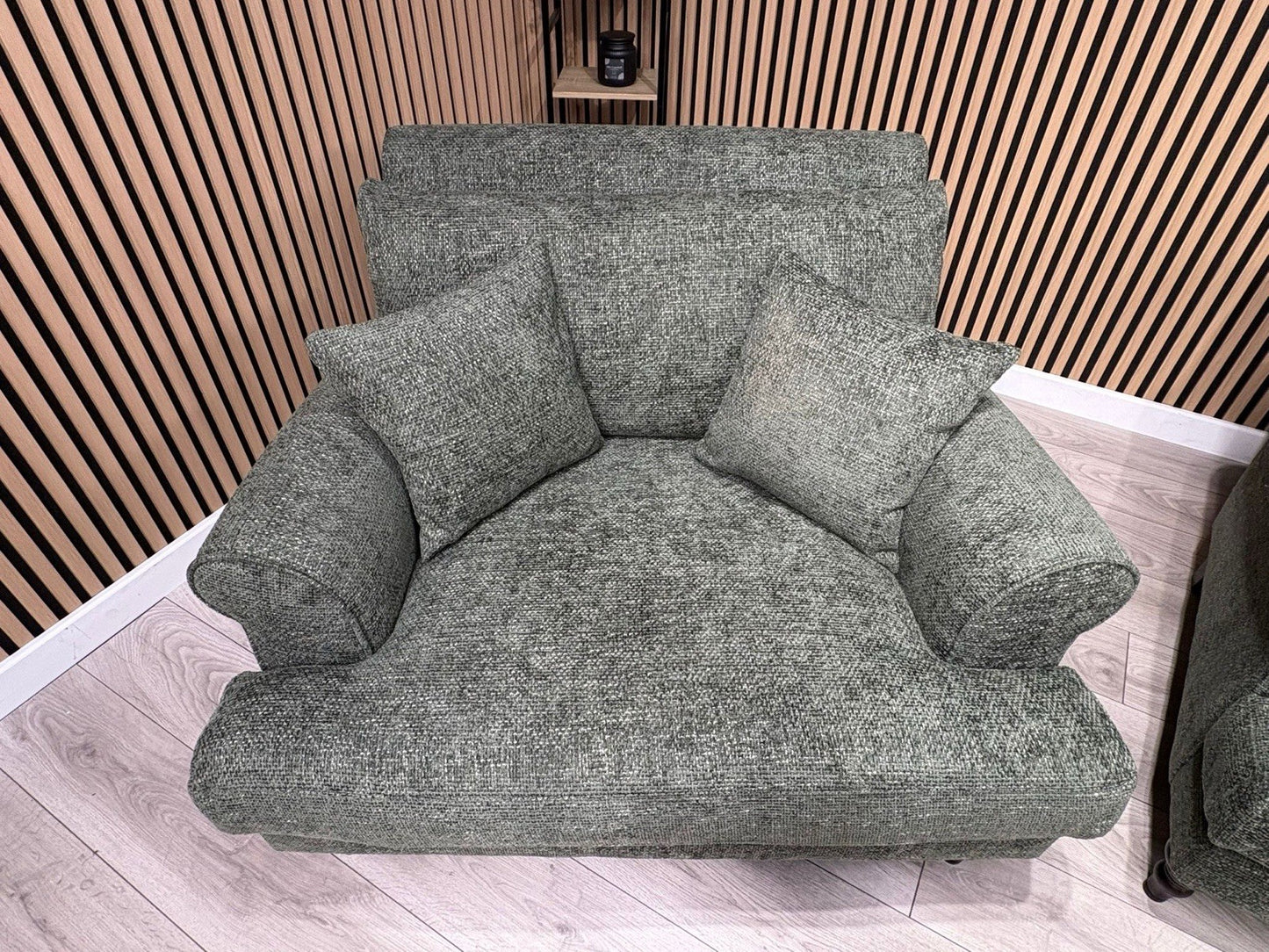 Laura Ashley LYNDEN Style Fabric 3 Seater Sofa + 2 x Armchairs Set - RRP £3695