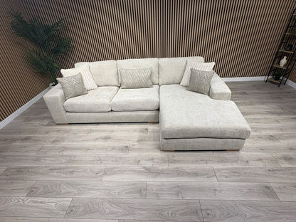 DFS Sample Pandora RHF Large 3 Seater Chaise Sofa - RRP: £3295