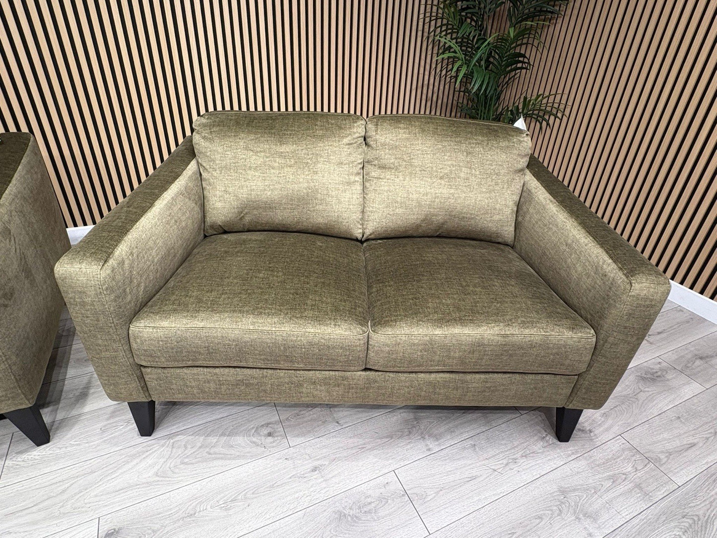 John Lewis BAILEY Style Fabric 3 Seater + 2 Seater Sofa Set, Olive - RRP £2,978