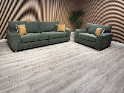 DFS Sample Enzo Fabric 4 Seater Sofa + Love Chair Set RRP £2799