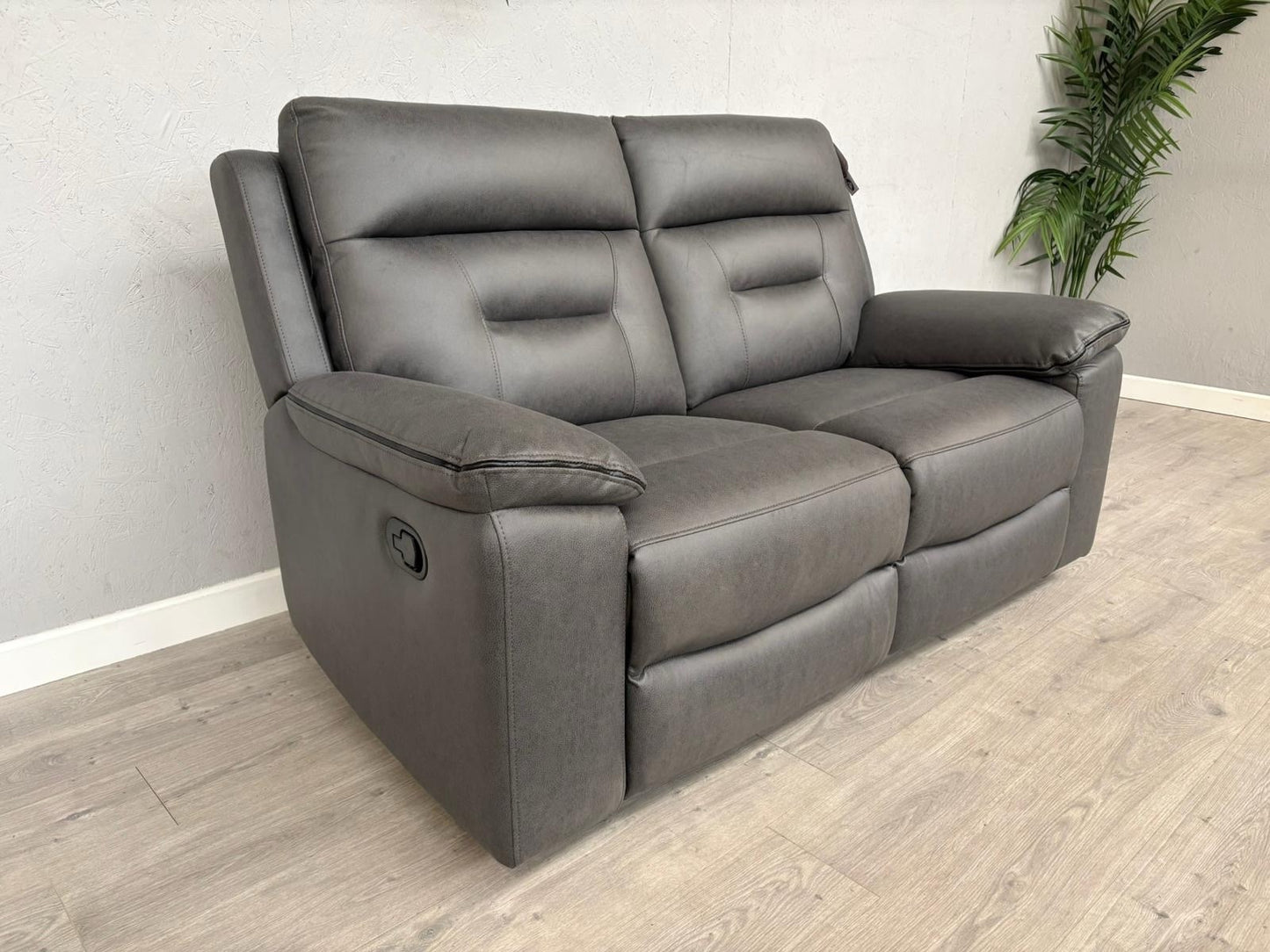 DFS - NEW BRAYLAN Fabric 2 Seater Manual Recliner Sofa - RRP £879