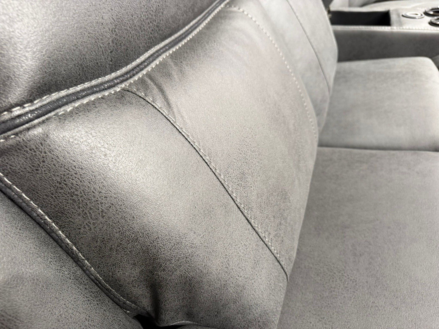 Sofology PLAZA style Leather 2c2 Power Recliner Sofa + Console - RRP £4699