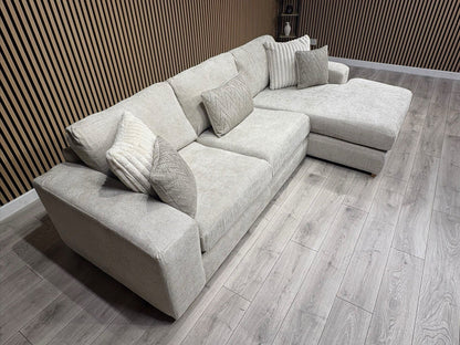 DFS Sample Pandora RHF Large 3 Seater Chaise Sofa - RRP: £3295