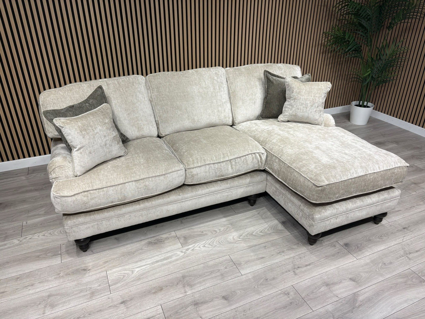 Laura Ashley HERITAGE Style Fabric 3 Seater Chaise Sofa - RRP £2,800