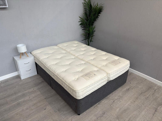 Hypnos Emotion Natural Pocket 5ft Kingsize Split Adjustable Mattress - RRP £1898
