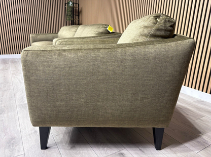 John Lewis BAILEY Style Fabric Armchair, Olive - RRP £1190