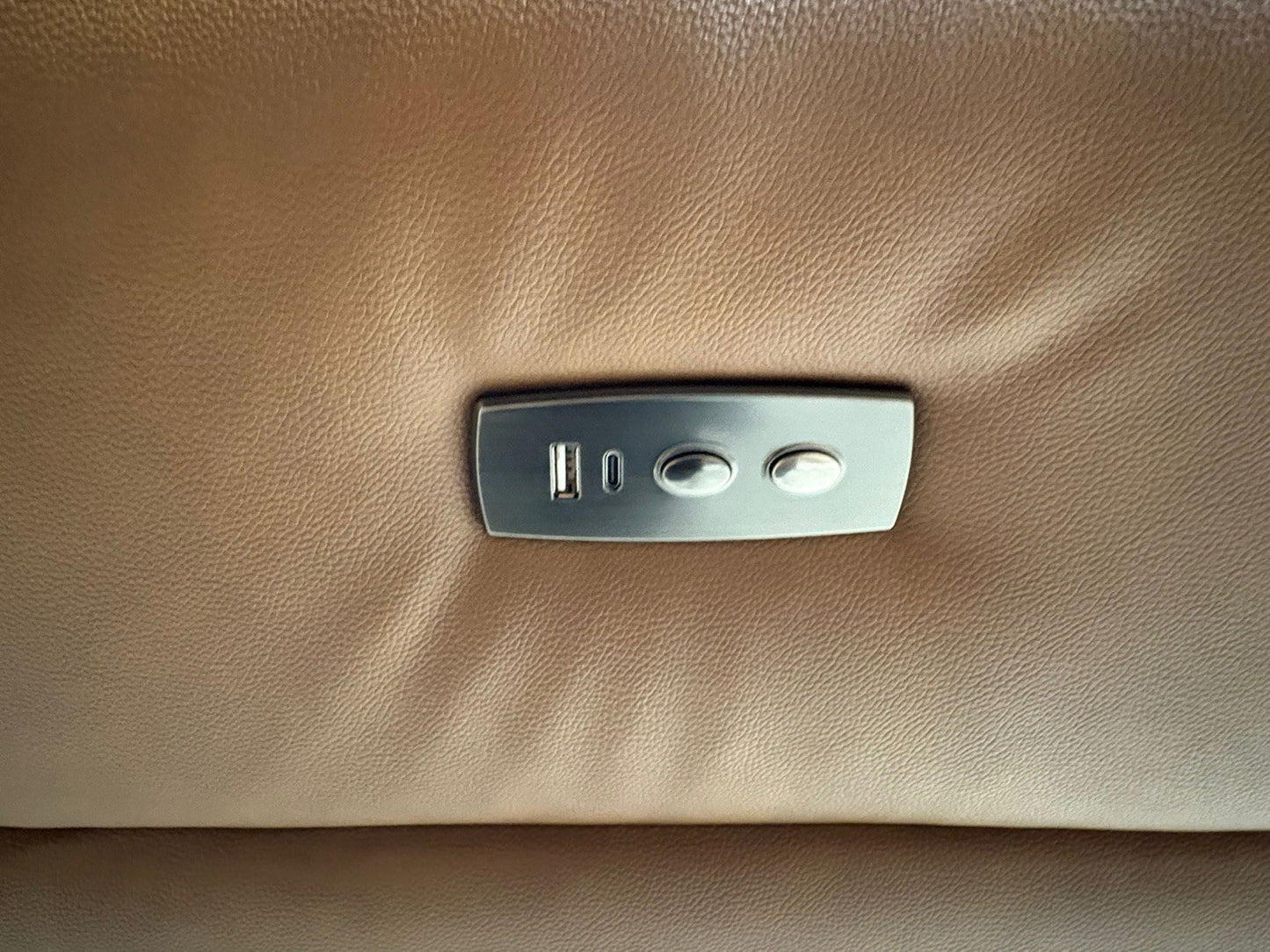 DANETTI Leather 3 Seater Sofa + Armchair Power Recliner Set - RRP: £3298