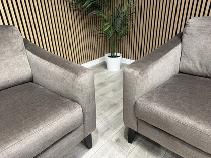 John Lewis BAILEY Style Fabric 3 Seater + 2 Seater Sofa Set, Stone - RRP £2,978