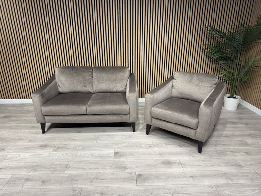 John Lewis BAILEY Style Fabric 2 Seater + Armchair Set - RRP £2590
