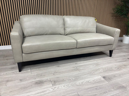 John Lewis BAILEY Style 3 Seater Leather Sofa RRP £2395