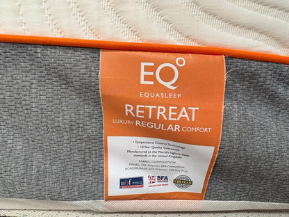 EQ Equasleep RETREAT Luxury 5ft Kingsize Mattress, Medium - RRP £1,199