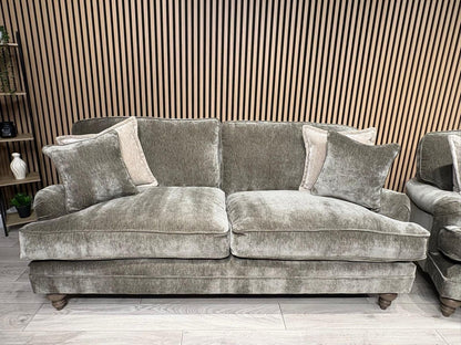 Laura Ashley HERITAGE Style Fabric 3 Seater + 2 Seater Sofa Set - RRP £3,500