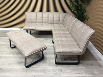 Furniture Village- LIMA Fabric Corner Bench Set, RRP: £1299