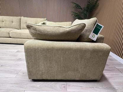 Davina Fabric Large 3 Seater Sofa + Love Chair Set - RRP £2698