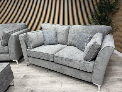 Furniture Village SASHA Fabric 3+2 Seater + Footstool Sofa Set - RRP £3490
