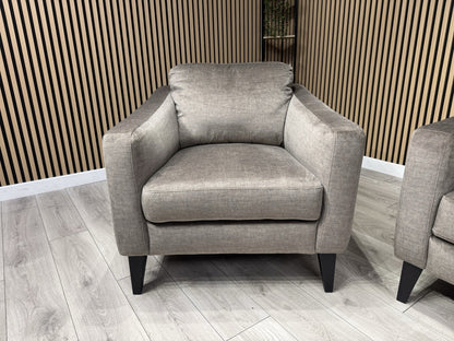 John Lewis BAILEY Style Fabric 3 Seater + 2 Seater + Armchair Set - RRP £4548
