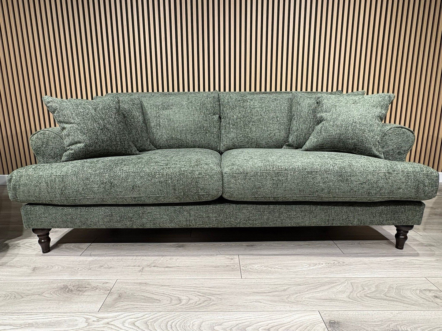 Laura Ashley LYNDEN Style Fabric 3 Seater Sofa + 2 x Armchairs Set - RRP £3695