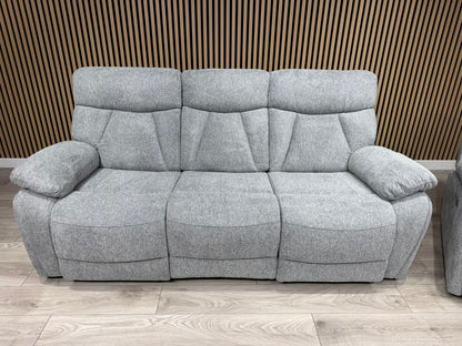 Havana Fabric 3 Seater + Armchair Power Recliner Sofa Set - RRP £3398