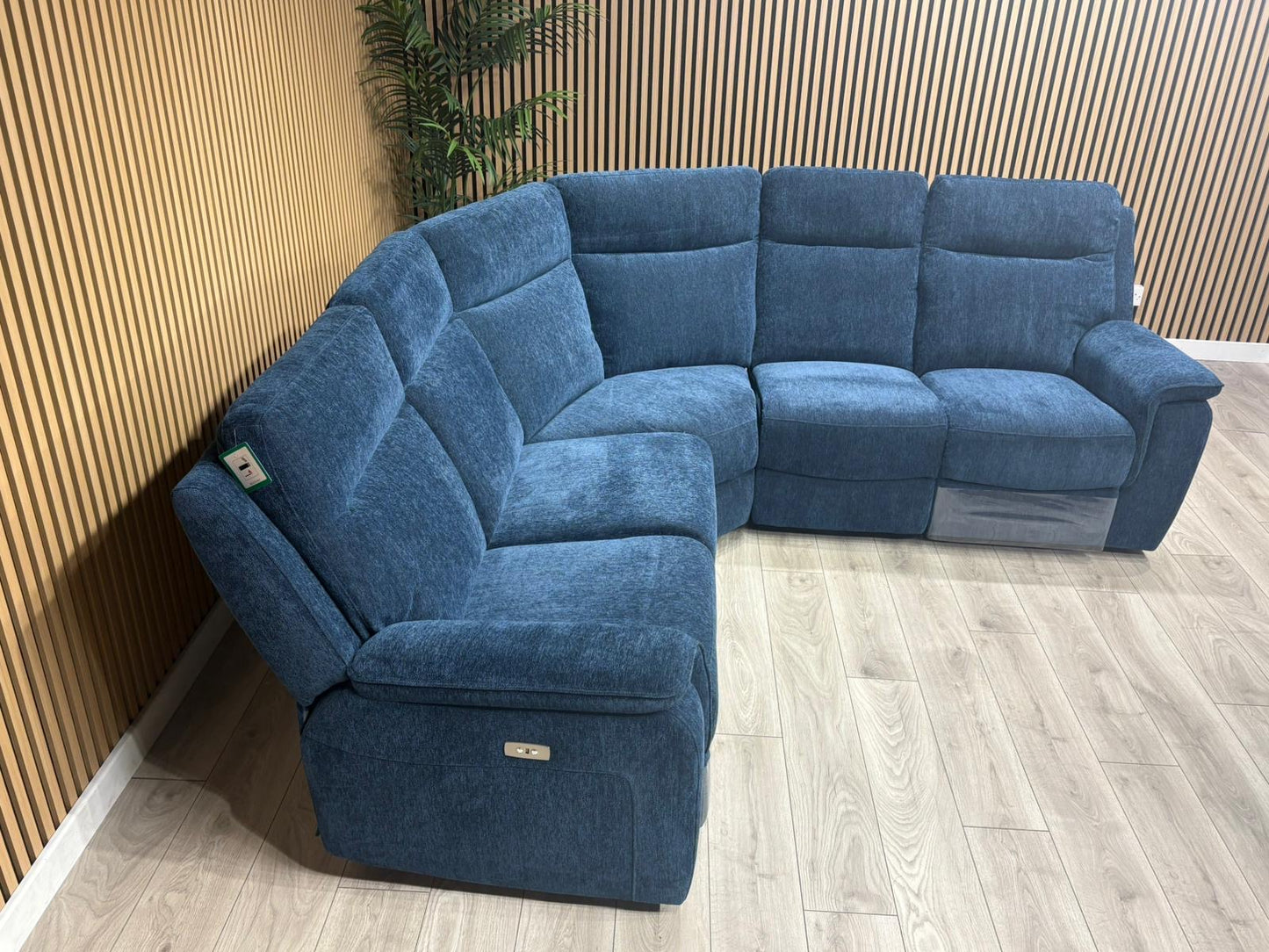 HAVANA Fabric Power Reclining Modular Corner Sofa, RRP £3499