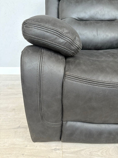 DFS Pierson 2+2 Seater Music Power Recliner Sofa Set with Console RRP £2298