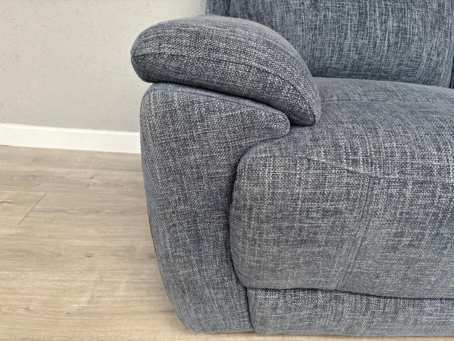 Furniture Village SLOANE Fabric 2+2 Seater Power Recliners - RRP £1950
