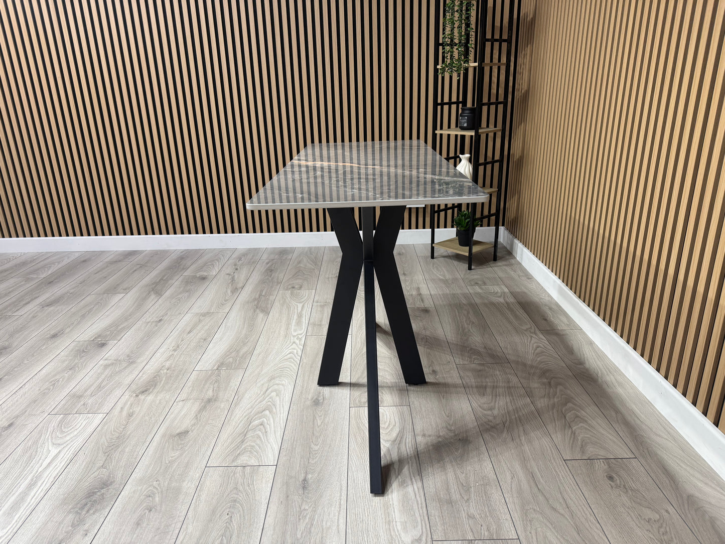 NEXT Sample - CRETE Marble Effect Console Table  - RRP £429