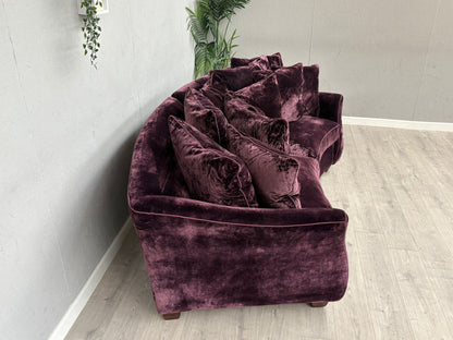 Westbridge Premium Fabric Large Curved Sofa - RRP £2599