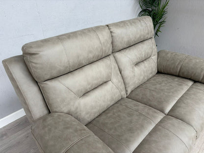 DFS - BRAYLAN Fabric 2 Seater Manual Recliner Sofa - RRP £879