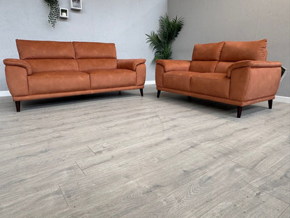 Furniture Village - Morgan 3 Seater + 2 Seater Fabric Sofa Set RRP £2890