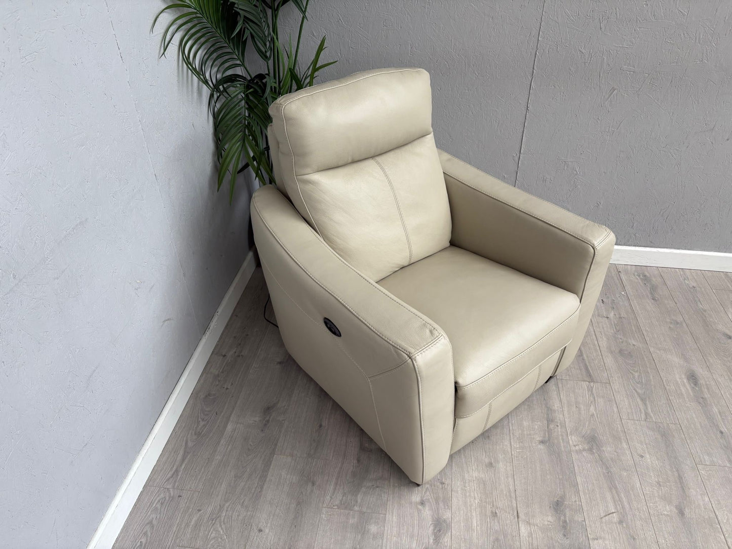 Furniture Village - Leather Power Recliner Armchair - RRP £895