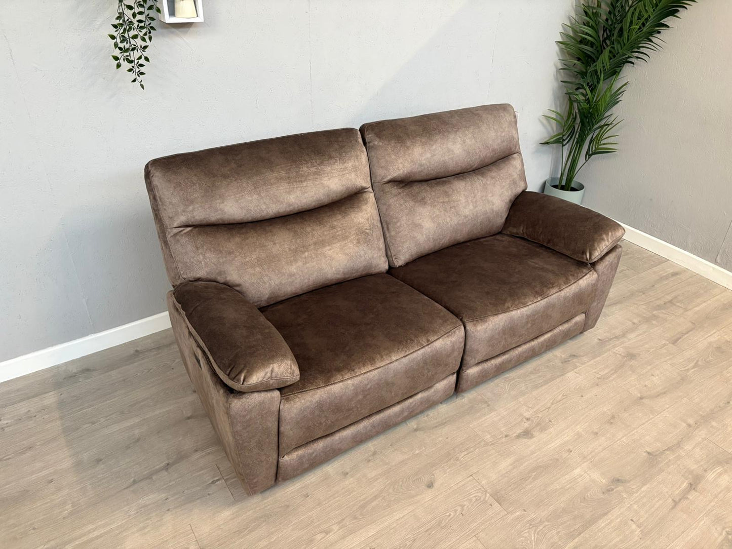 DFS Faxon Fabric 3 Seater Power Recliner Sofa - RRP £899