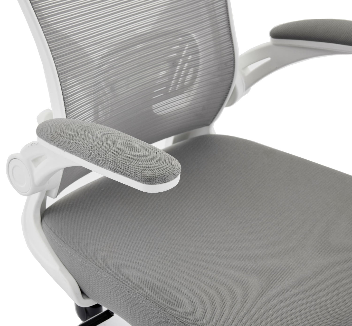 Prime Mesh Grey White Office Chair
