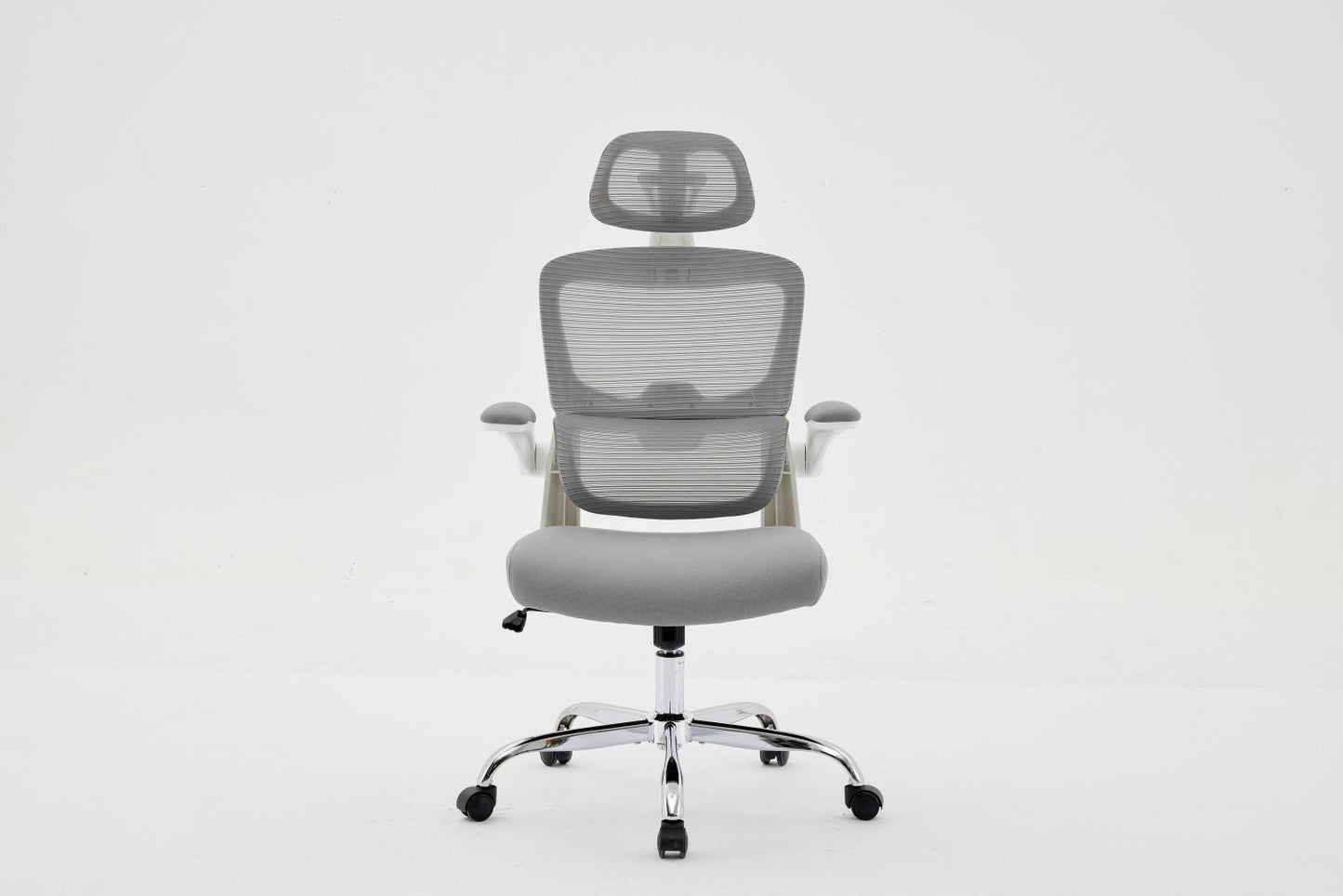 Supreme Mesh Grey White Office Chair