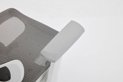 Elite Mesh Grey White Office Chair