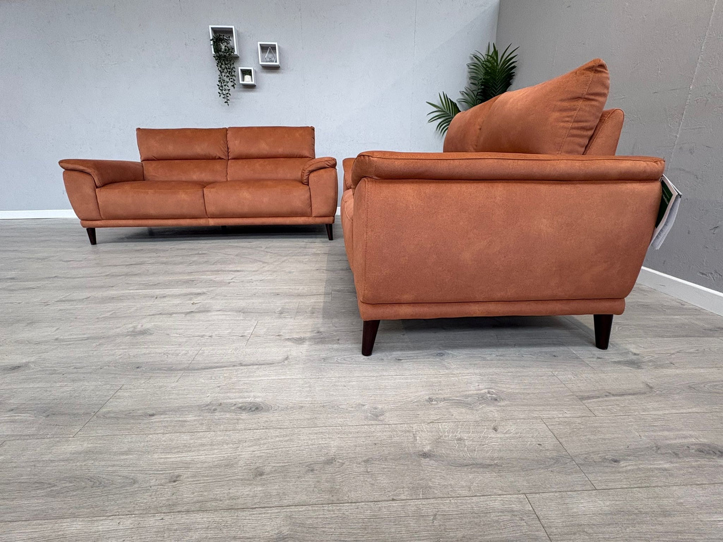 Furniture Village - Morgan 3 Seater + 2 Seater Fabric Sofa Set RRP £2890