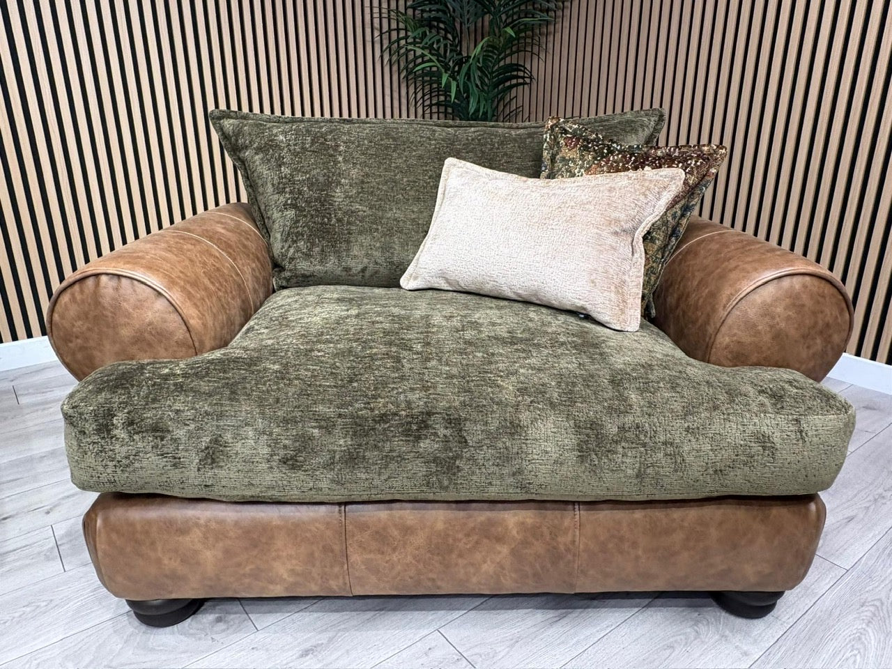 Viscount Fabric 3 Seater Sofa + Love Chair Set - RRP £3898