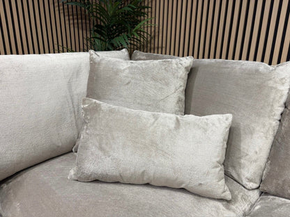 Sofology MARBLE ARCH Style Fabric LHF Corner Sofa, Mocha - RRP £3,599