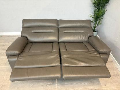 Furniture Village CINEMAX Leather 3 Seater Power Reclining Sofa - RRP £2,395