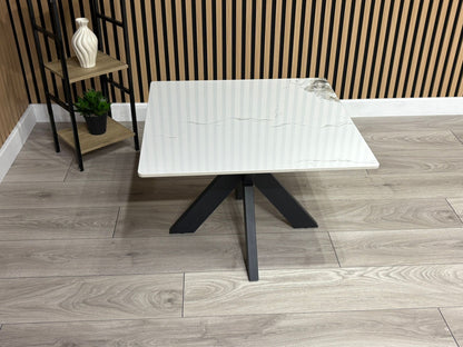 NEXT Sample - Crete Marble Effect End Table, RRP £300