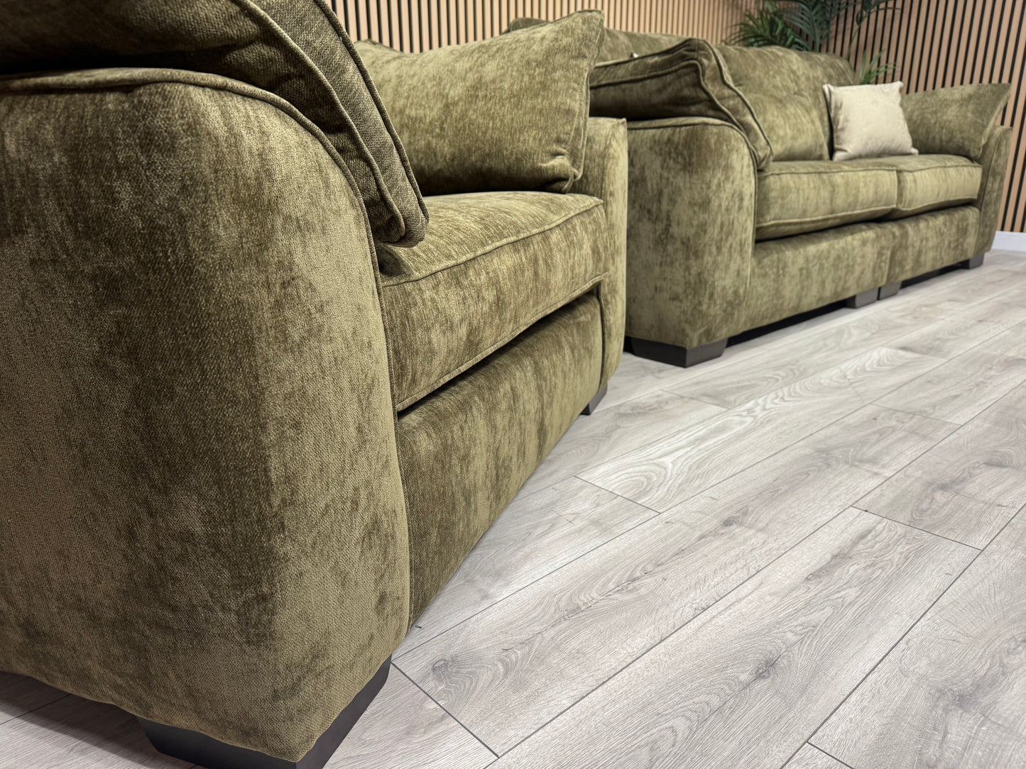 NEXT Stamford Style Fabric 4 Seater Sofa + Love Chair Set - RRP £2550