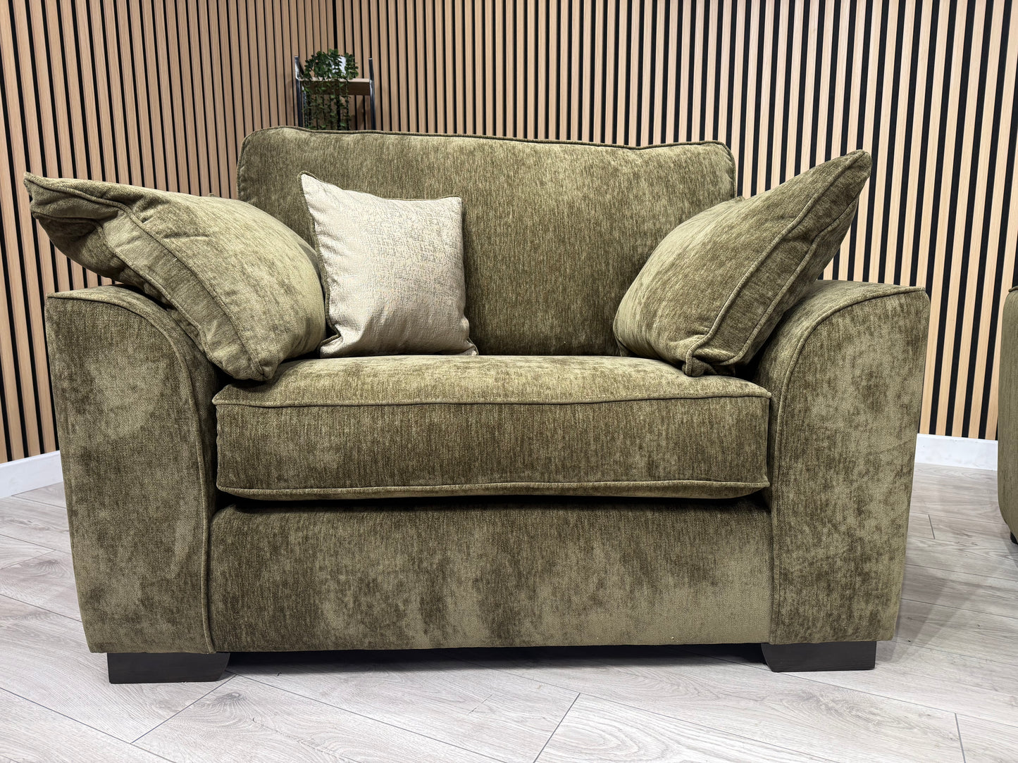 NEXT Stamford Style Fabric 4 Seater Sofa + Love Chair Set - RRP £2550