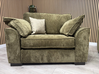 NEXT Stamford Style Fabric 4 Seater Sofa + Love Chair Set - RRP £2550